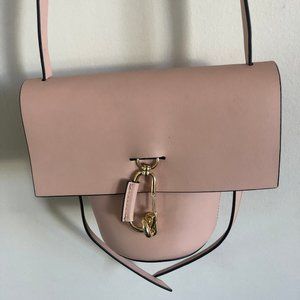 ZAC POSEN SMALL CROSSBODY BELAY PURSE BLUSH PINK